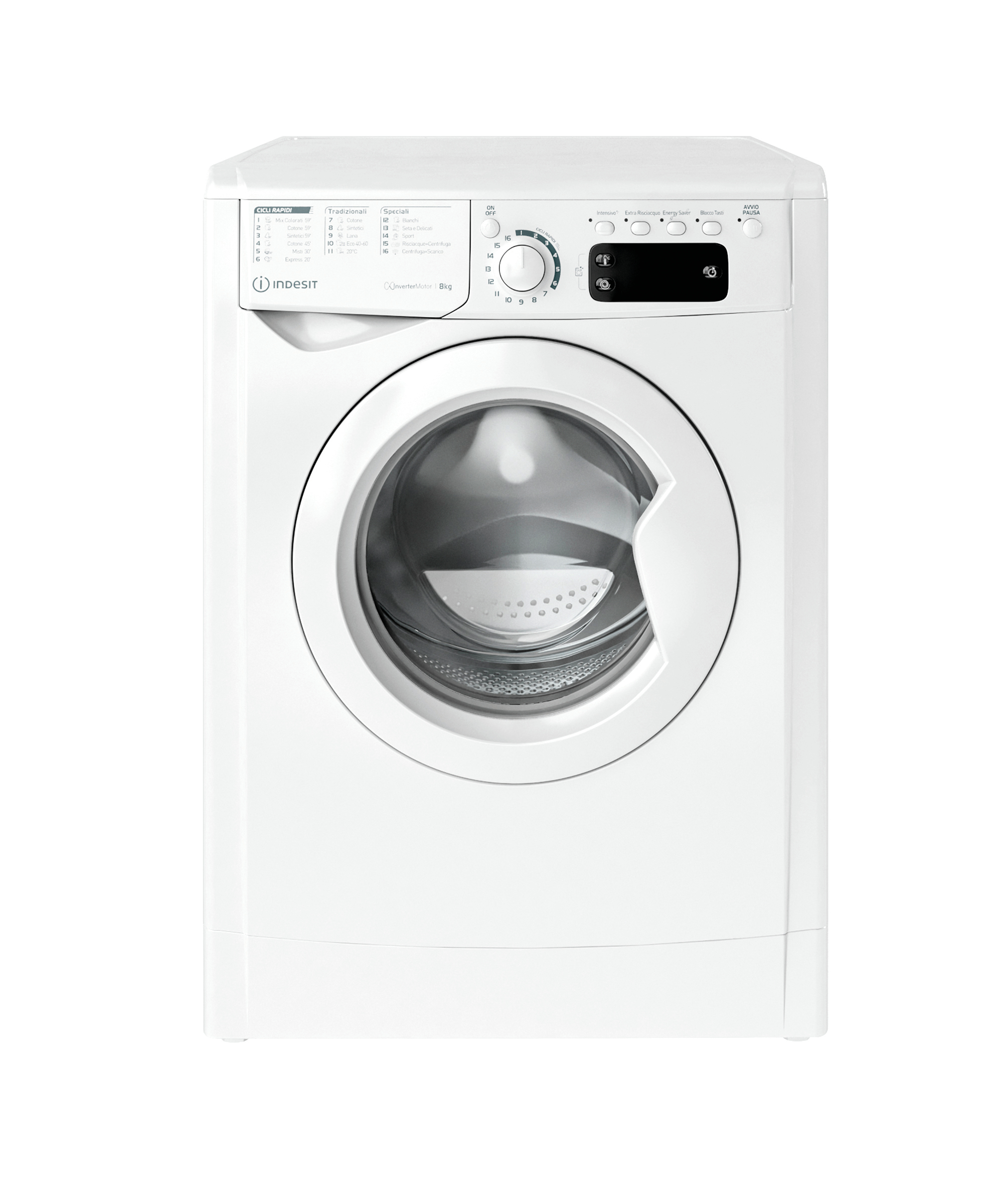 Indesit EWE 81284 W IT — vue 1 sur 8