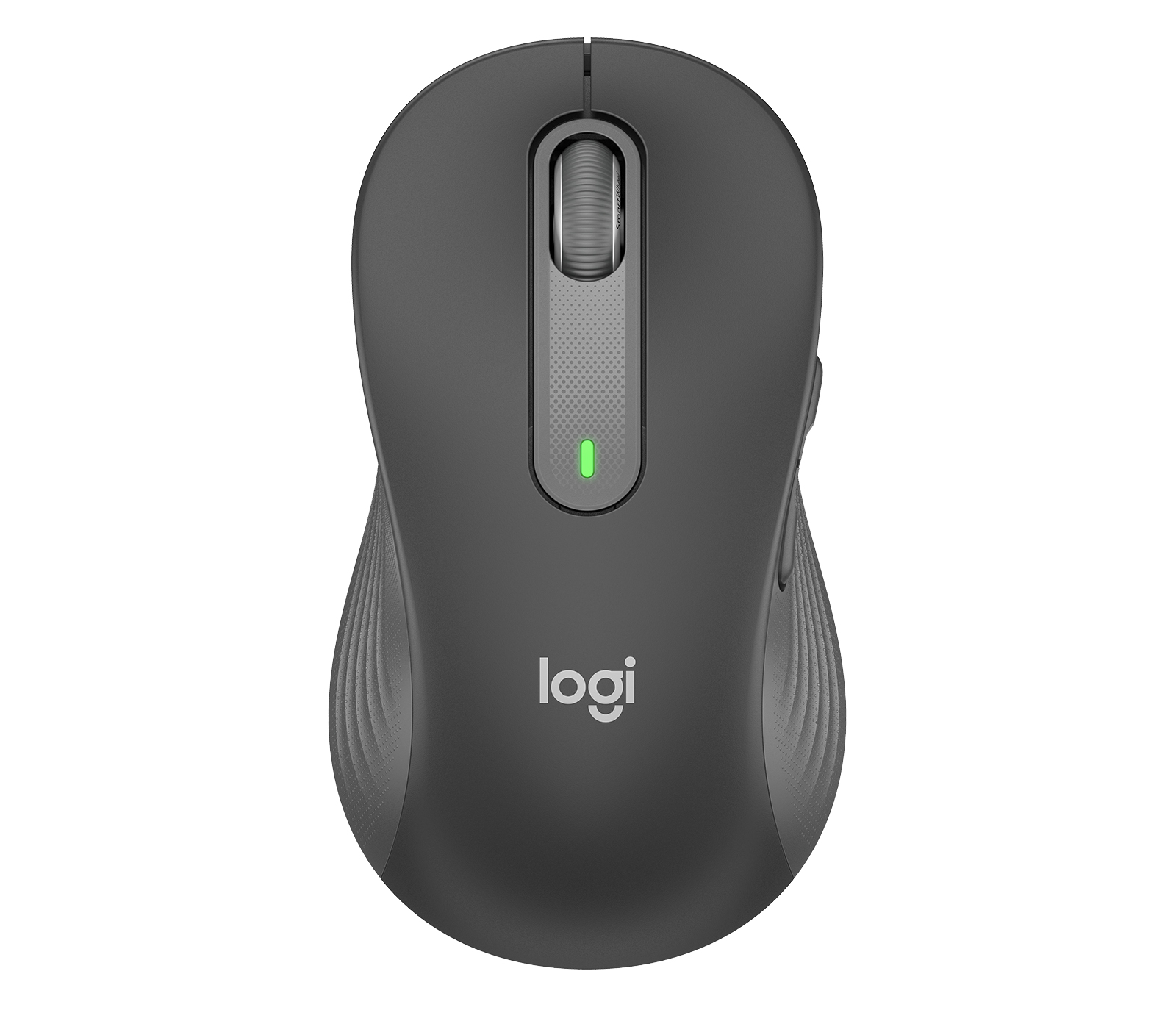 Mouse logitech signature m650 l left wireless 400 dpi color grafito