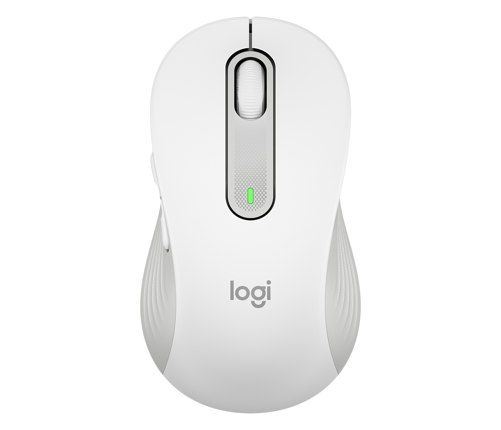 Mouse logitech signature m650 large wireless 400 dpi color blanco crudo