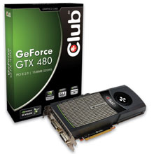 CLUB3D CGNX-X4836 graphics card NVIDIA GeForce GTX 480