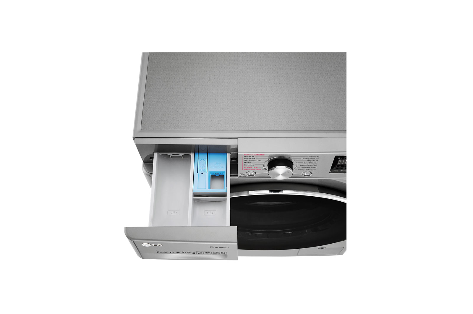 LG F4DV709H2T washer dryer Freestanding Front-load Stainless steel – image 6