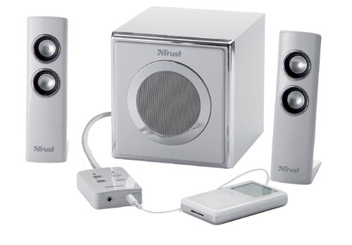 Trust 2.1 MP3 Speaker Set SP-3550W