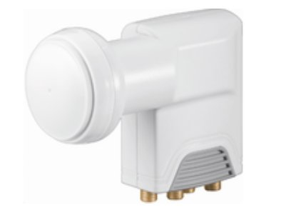 Microconnect LNBS-4 Low Noise Block downconverter (LNB) White
