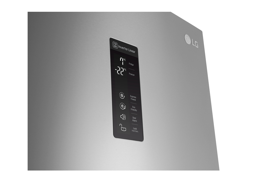 LG GBB60NSFFS fridge-freezer Freestanding – image 3