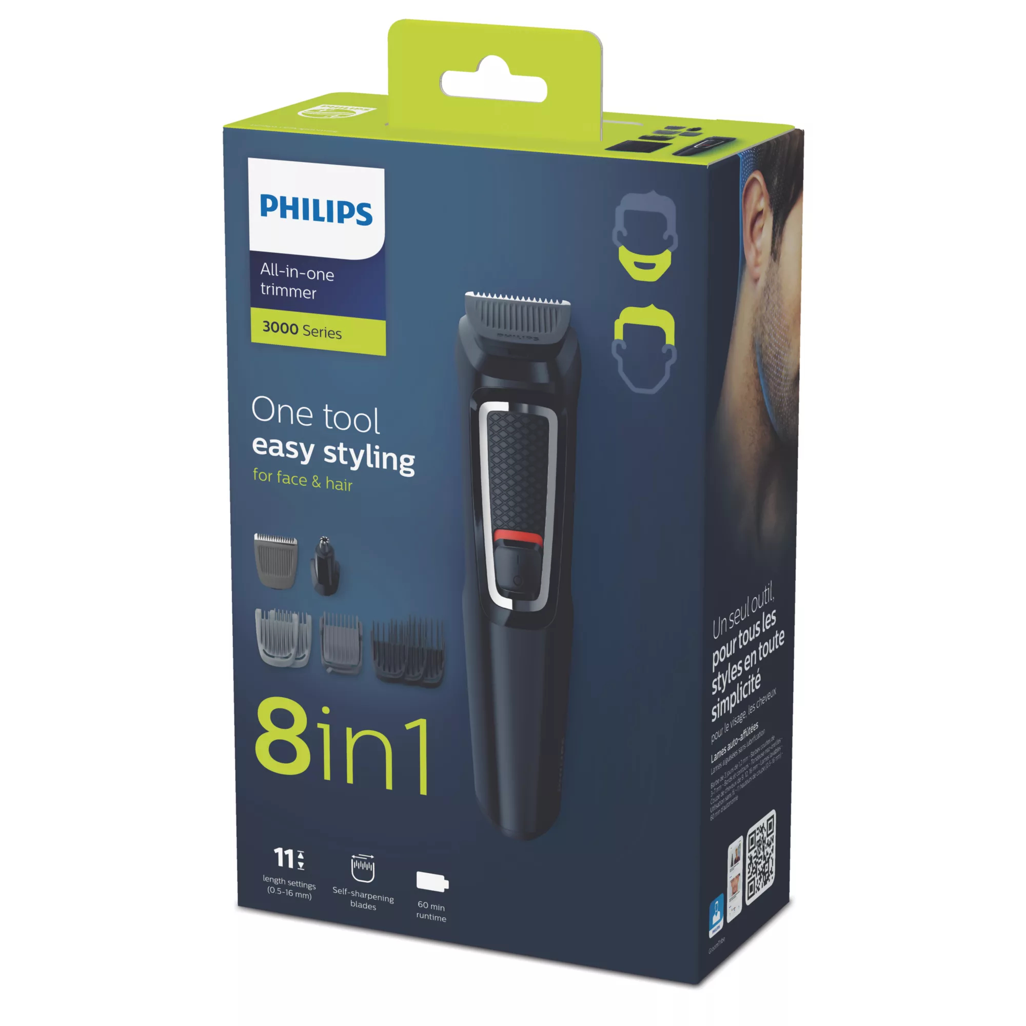 Philips MULTIGROOM Series 3000 MG3730/15 8-in-1, Face and Hair – image 2