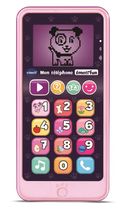 VTech Mon téléphone émoti'fun rose – image 1
