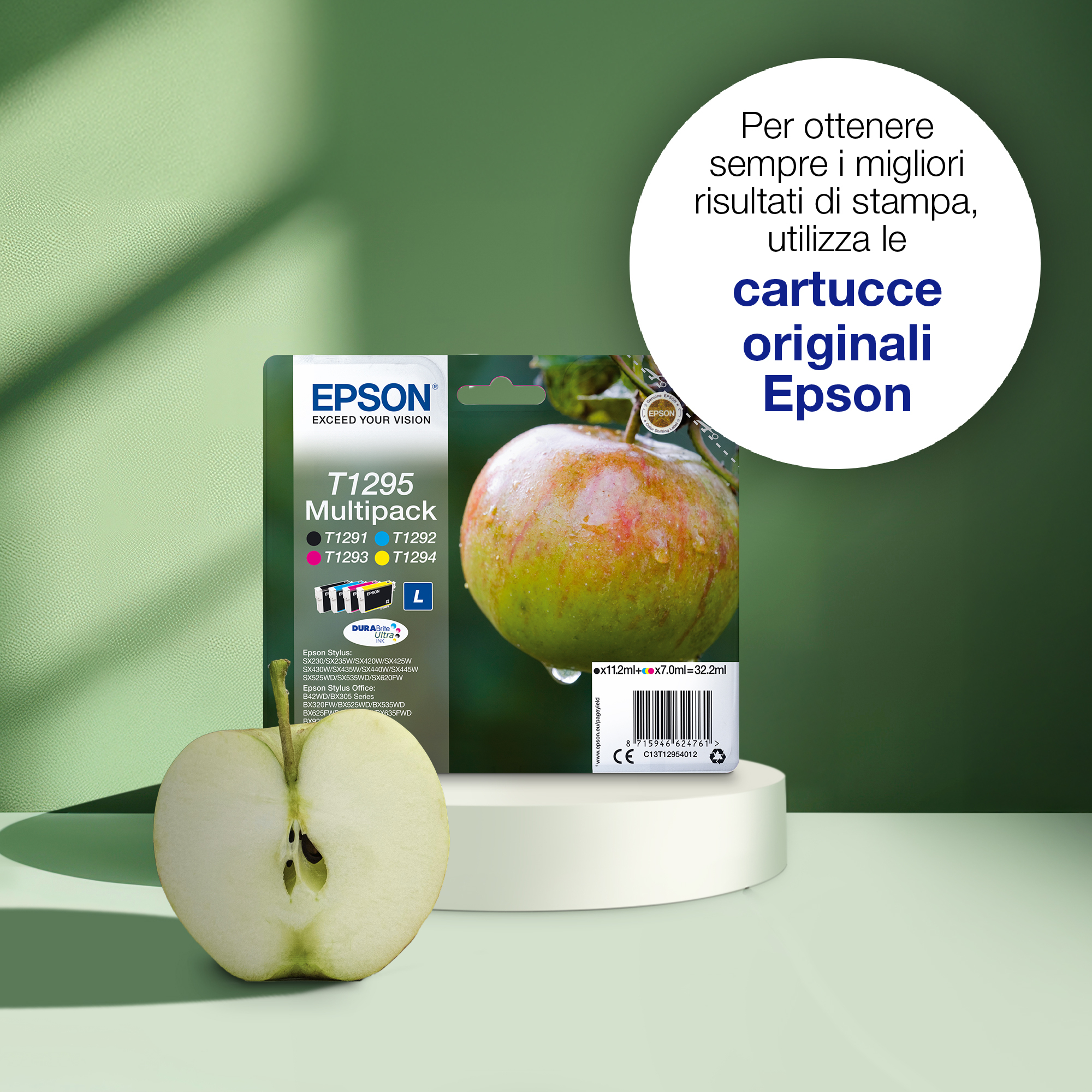 MULTIPACK 4-COLOURS T1295 DURABRITE ULTRA INK - Miniatura 2