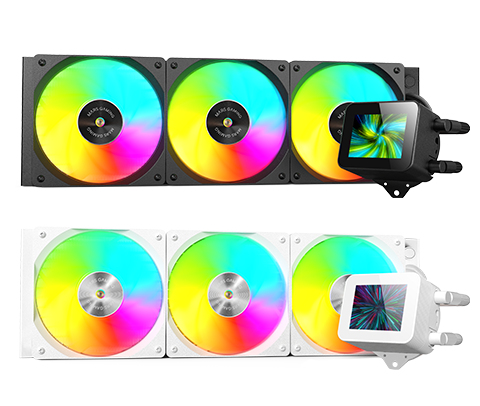 Mars Gaming MLVISION360 computer cooling system Processor All-in-one liquid cooler – image 2