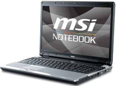 MSI Megabook EX627-287ZA laptop Intel® Core™2 Duo T6500
