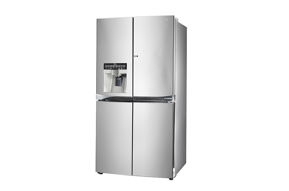 LG GMJ916NSHV side-by-side refrigerator Freestanding – image 2