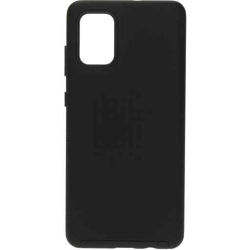 Mobiparts Rugged Tough Grip Case Samsung Galaxy A71 (2020) Black – image 2