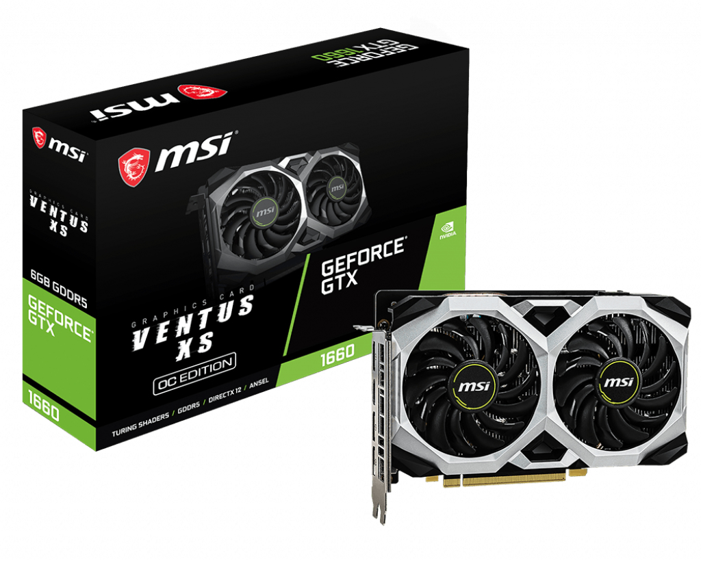 MSI VENTUS GeForce GTX 1660 XS – image 1