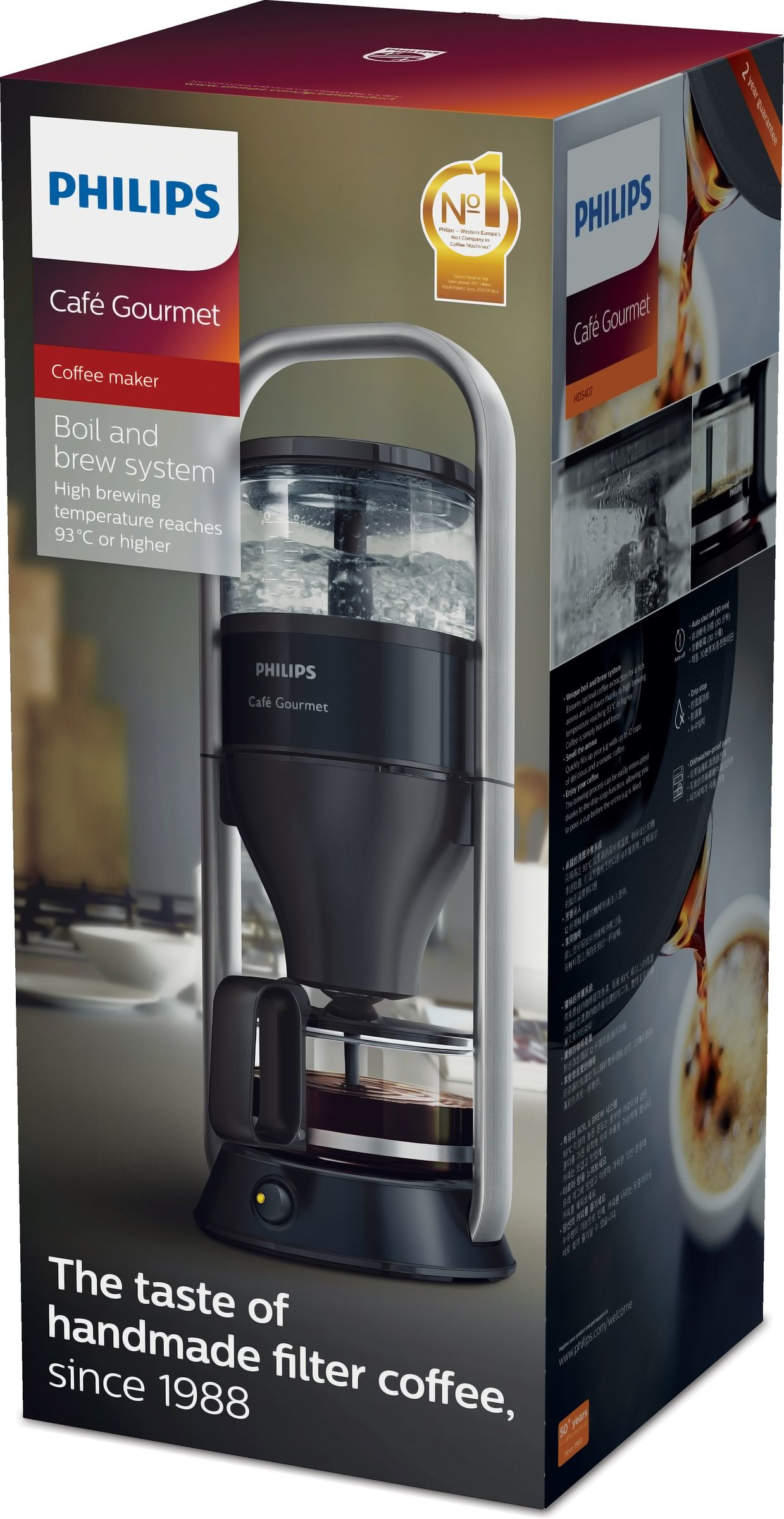 Philips Café Gourmet Coffee maker HD5407/60 – image 7
