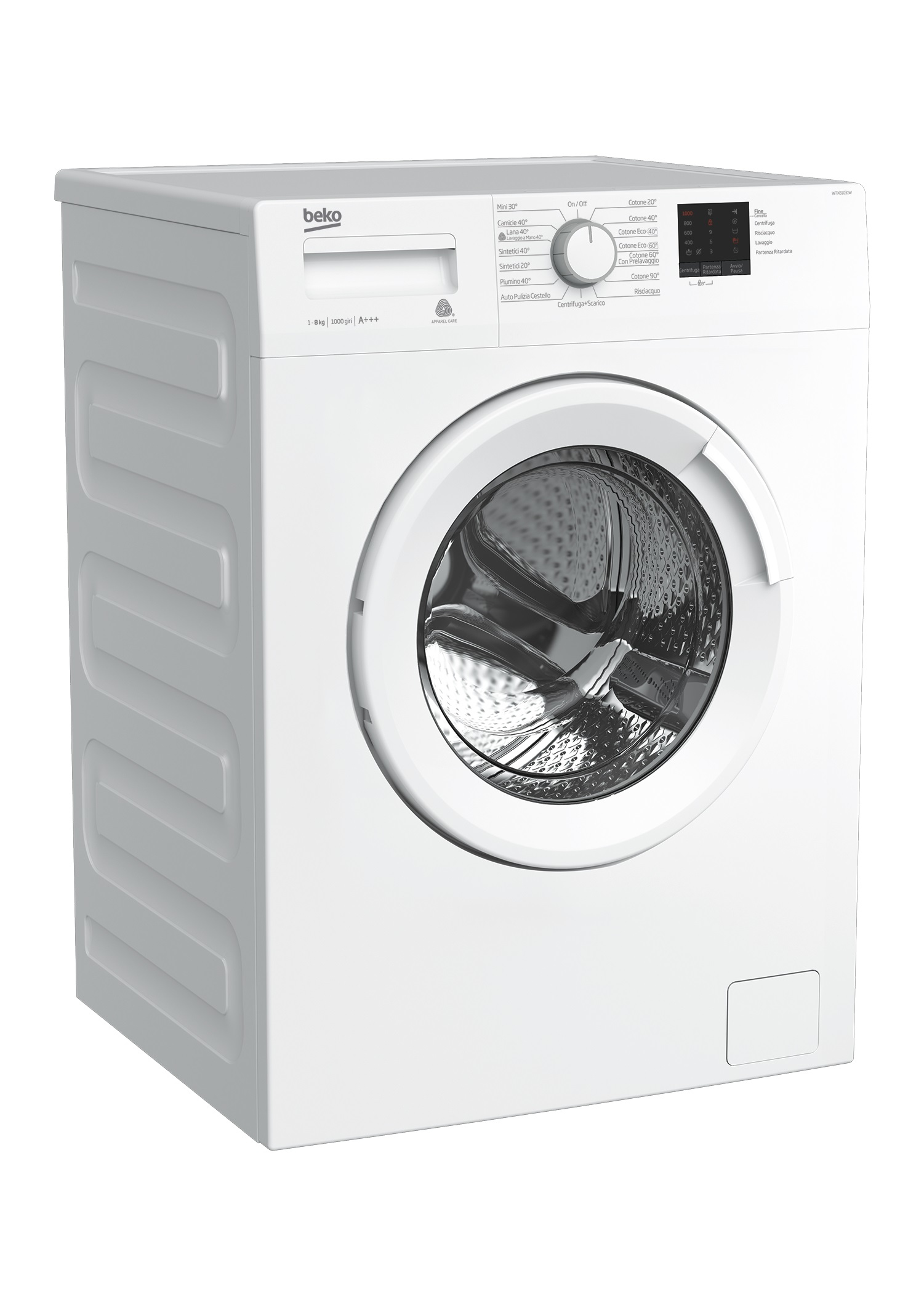Beko WTX81031W washing machine Front-load – image 2