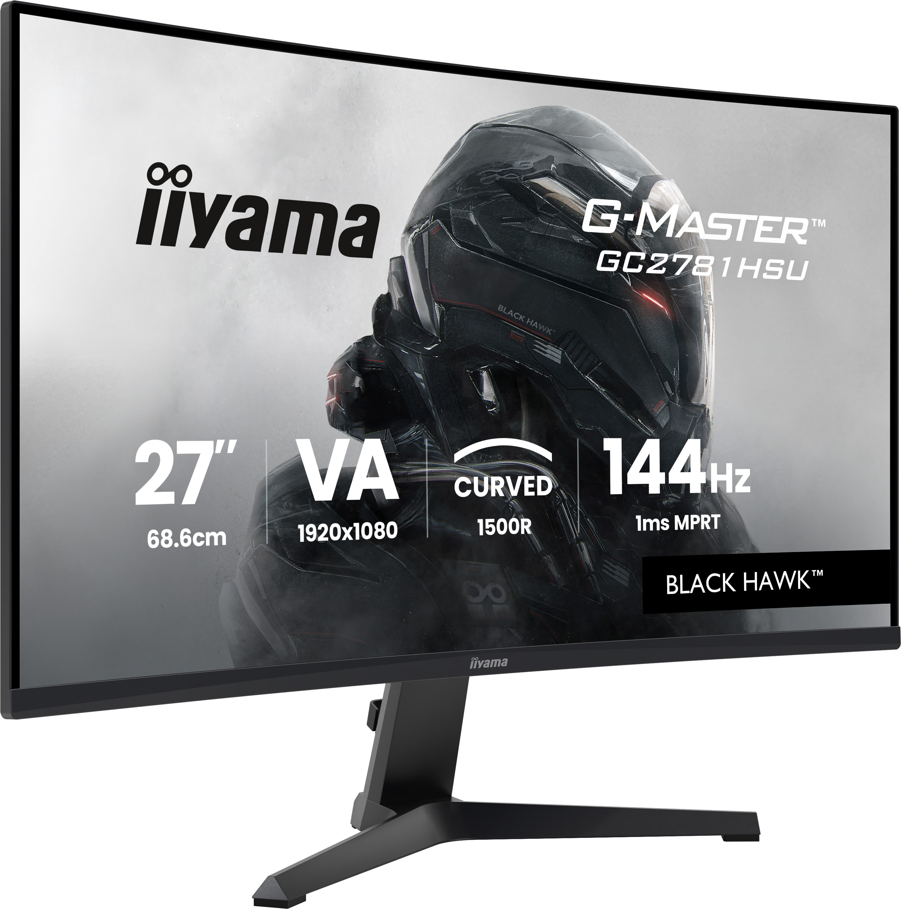 IIYAMA 68.6cm (27)   GC2781HSU-B1  16:9  HDMI+DP Lift IPS