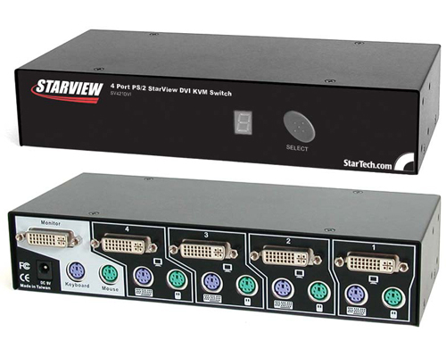 StarTech.com 4 Port StarView DVI KVM Switch