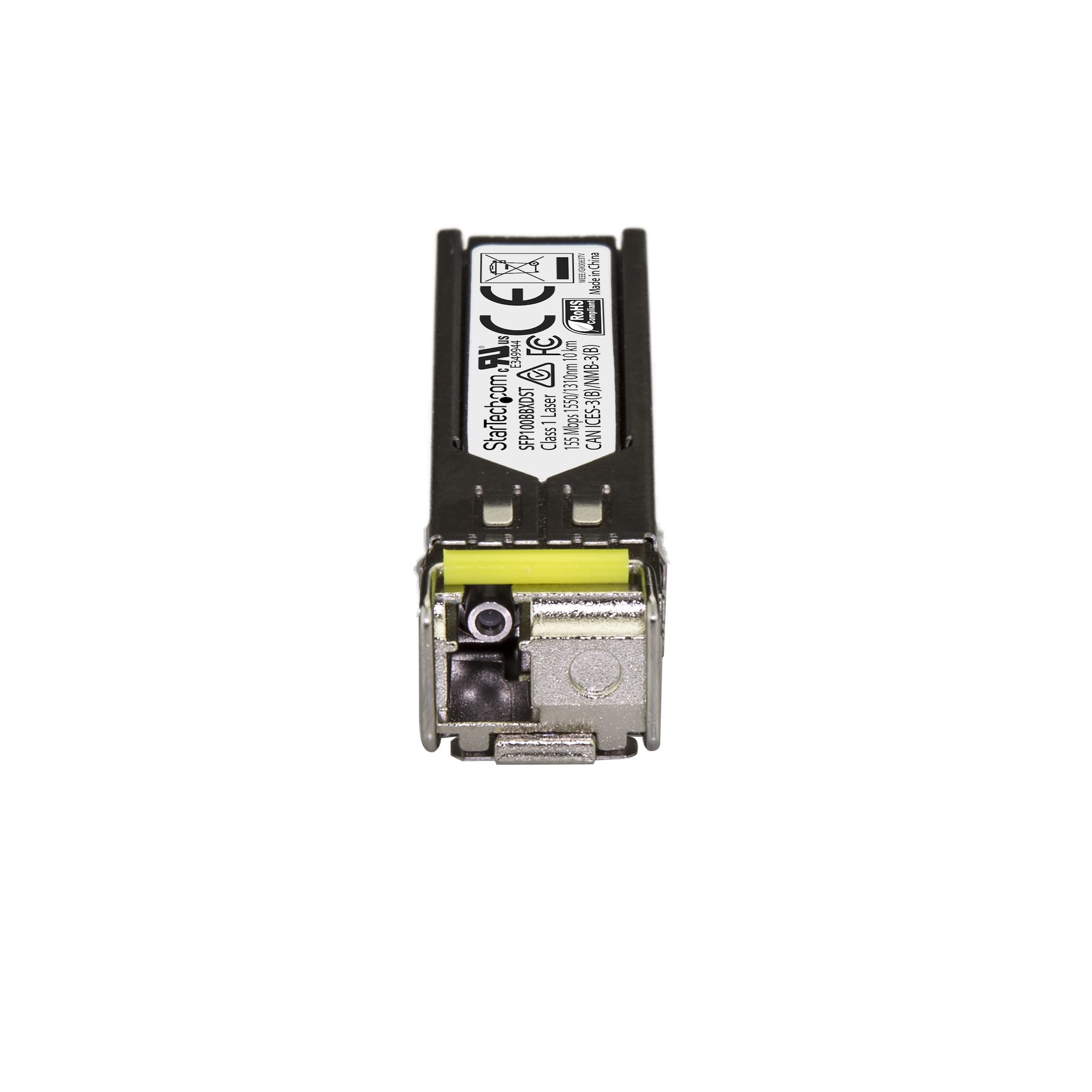 StarTech.com MSA Uncoded SFP Transceiver Module - 100BASE-BX - 100 MbE Ethernet BiDi Fiber (SMF) – image 3