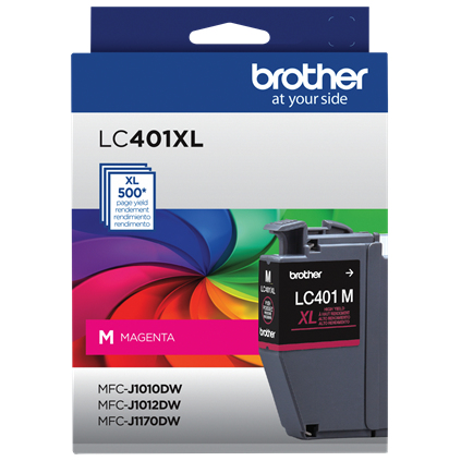 Brother LC401XLMS ink cartridge 1 pc(s) Original High (XL) Yield Magenta – image 1