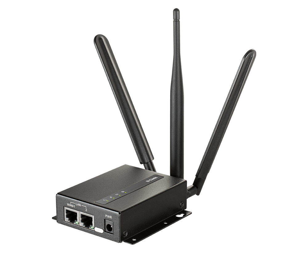 D-Link DWM-313 router wireless Gigabit Ethernet 4G Nero