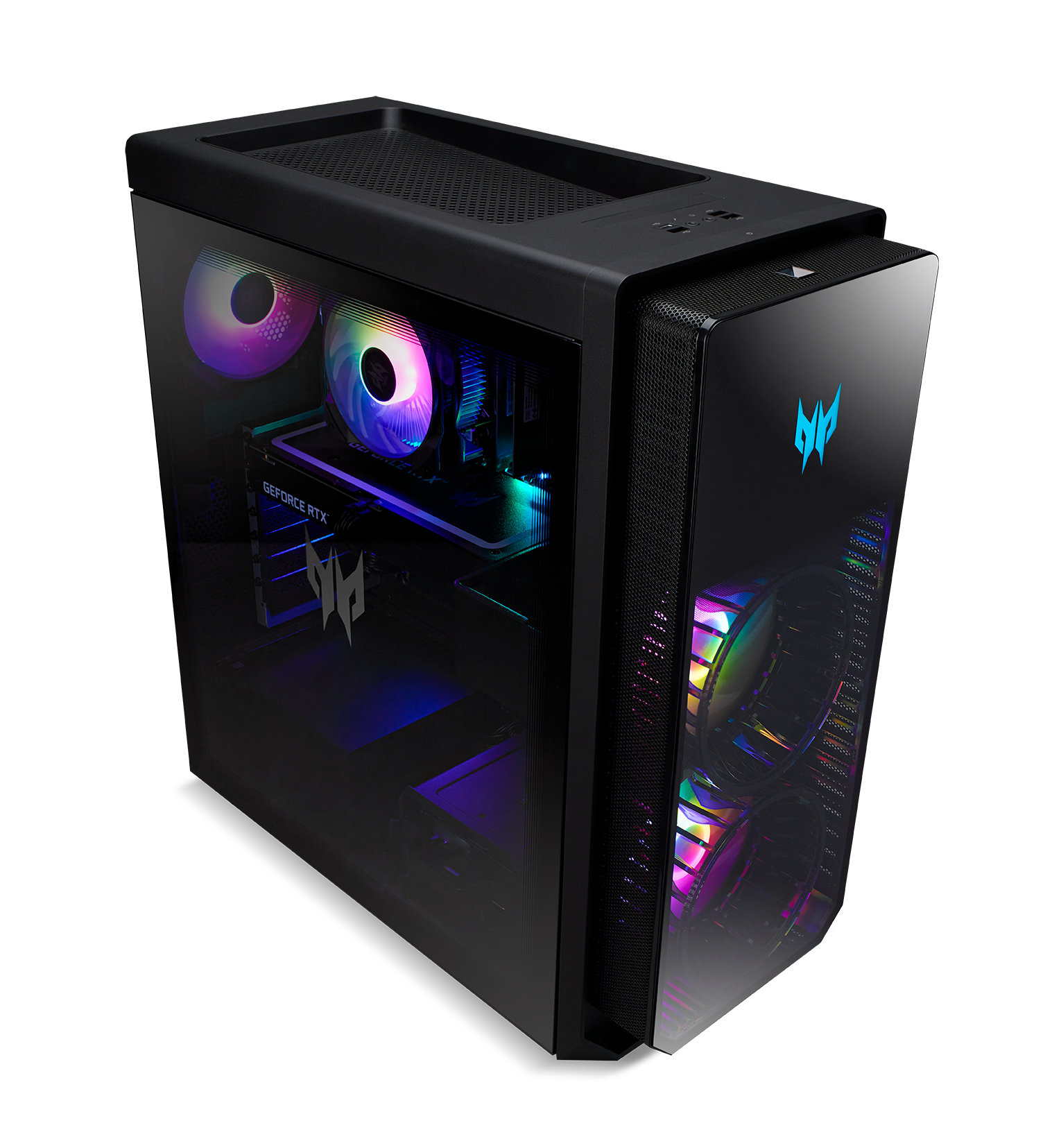Acer Predator PO5-640 Intel® Core™ i7 i7-12700F 16 GB DDR5-SDRAM 1 TB SSD NVIDIA GeForce RTX 3080 Windows 11 Home Desktop PC Black image 10