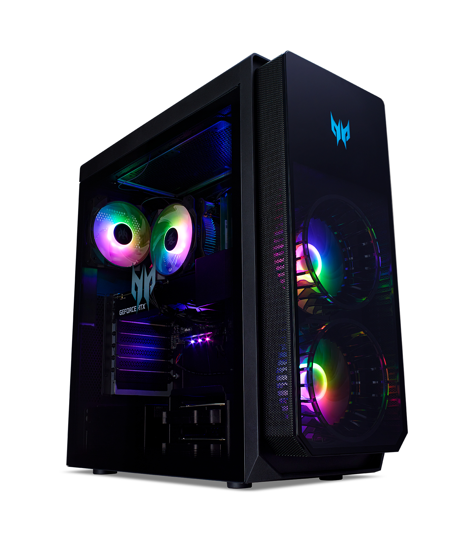 Acer Predator PO5-640 Intel® Core™ i7 i7-12700F 16 GB DDR5-SDRAM 1 TB SSD NVIDIA GeForce RTX 3080 Windows 11 Home Desktop PC Black image 9