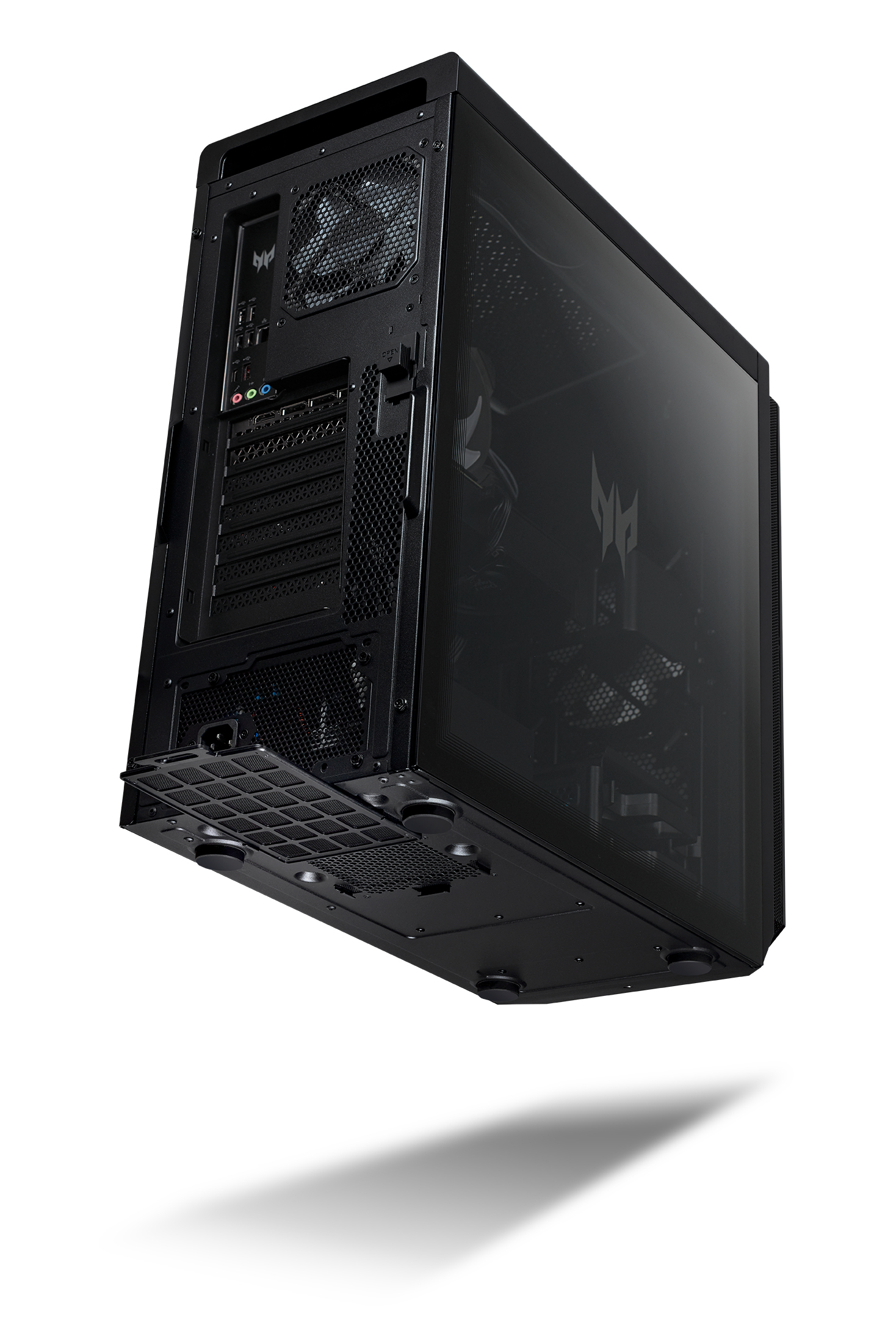 Acer Predator PO5-640 Intel® Core™ i7 i7-12700F 16 GB DDR5-SDRAM 1 TB SSD NVIDIA GeForce RTX 3080 Windows 11 Home Desktop PC Black image 11