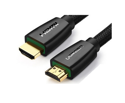 Cable HDMI 20 de Nylon Trenzado / 3 m / 4K60Hz / HDR / 3D / HEC Canal Ethernet HDMI / ARC Canal de Retorno de Audio / Color Profundo de 48 bits / Audio de 32 canales / HDCP 22 /Audio DTS X / 18 Gbps / Blindaje de 4 capas 40411 - 40411