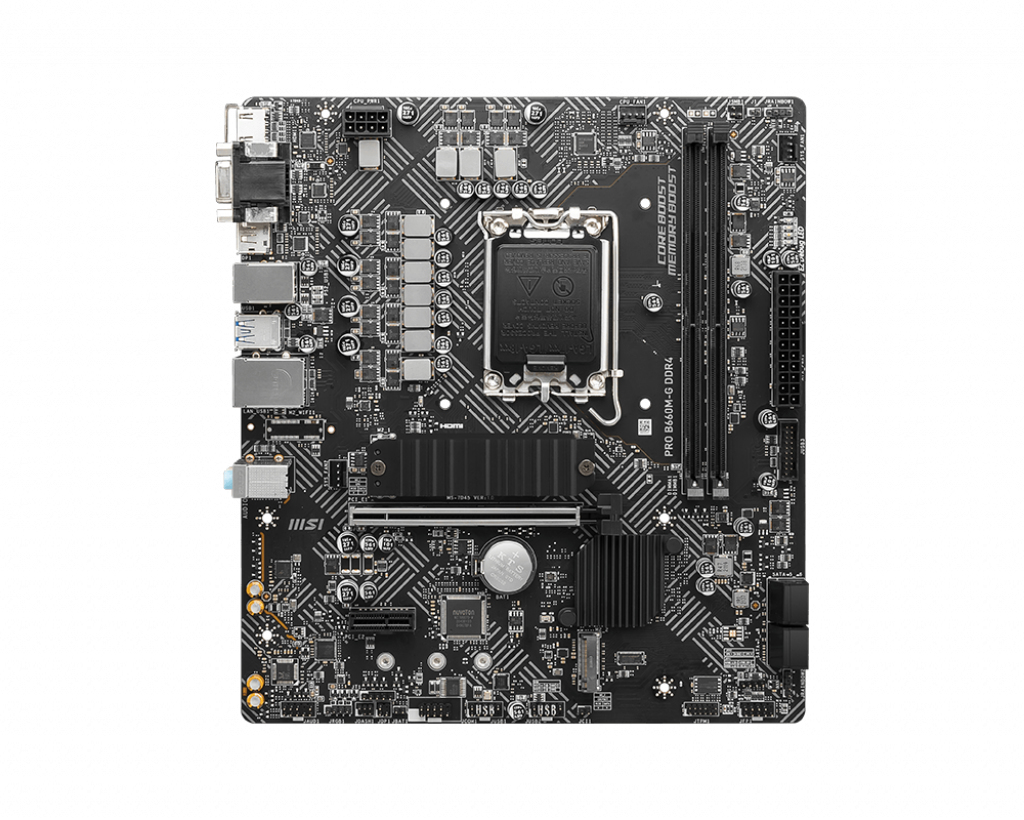 MSI PRO B660M-G DDR4 motherboard Intel B660 LGA 1700 micro ATX image 2