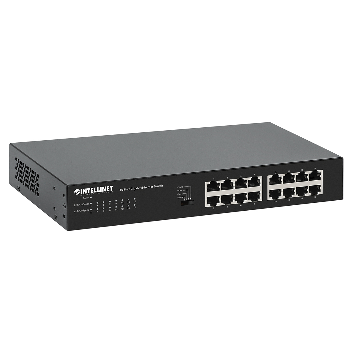 Manhattan 561815 network switch Unmanaged Gigabit Ethernet (10/100/1000) Black – image 4