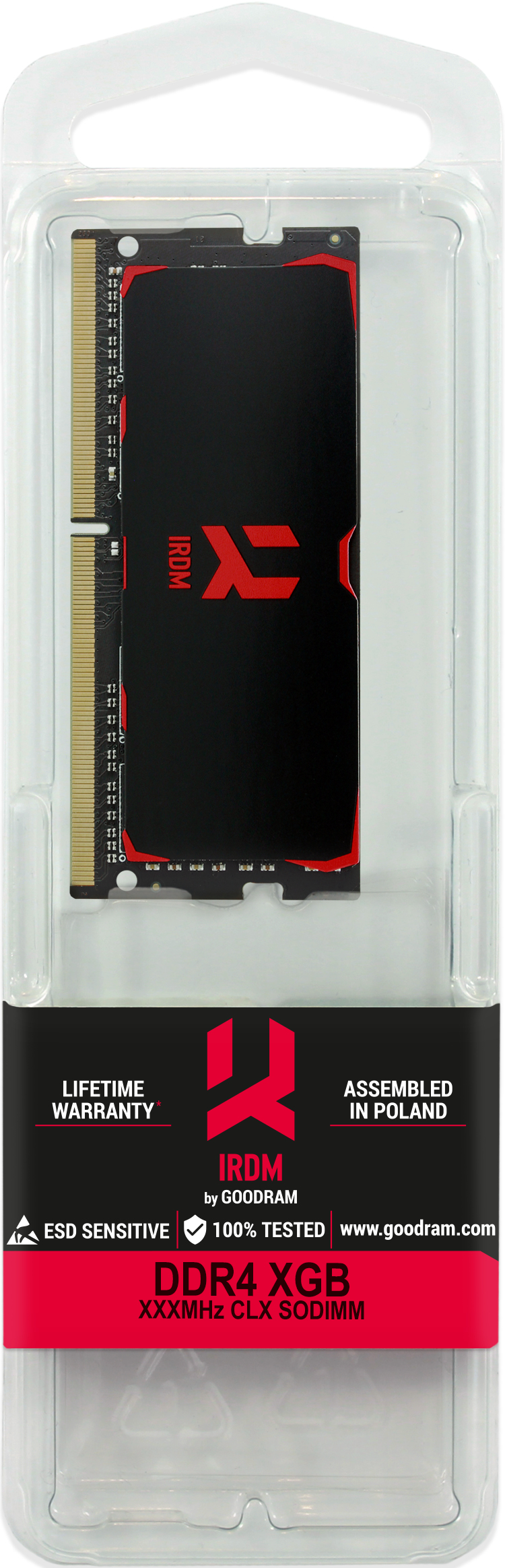 Goodram IR-3200S464L16S/8G memory module 8 GB 1 x 8 GB DDR4 260-pin SO-DIMM image 1