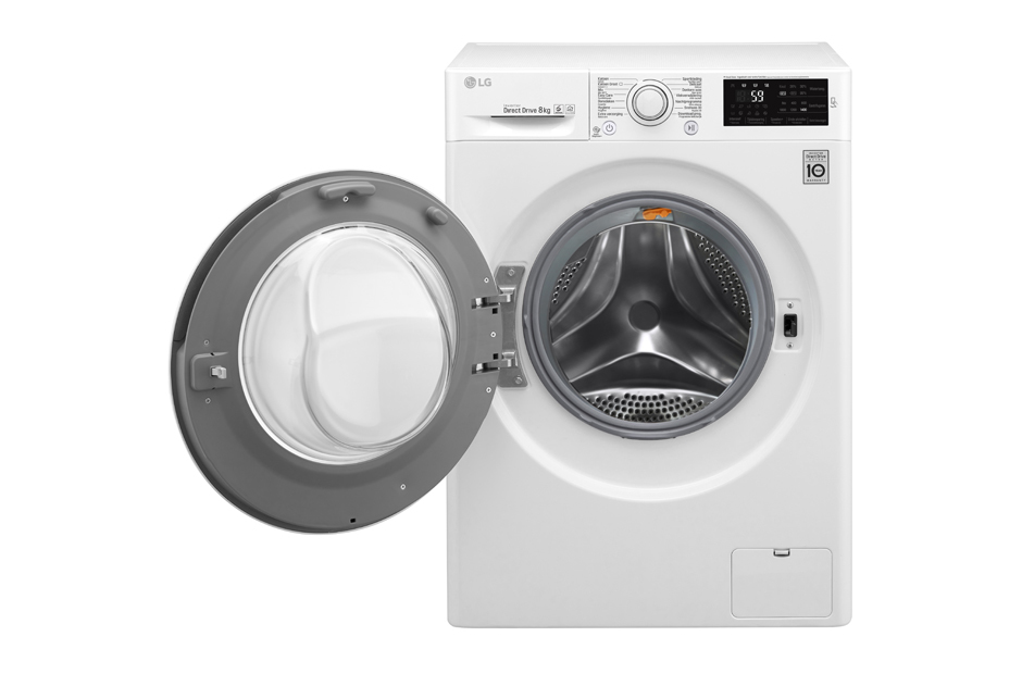LG F4J5TN3W washing machine Front-load – image 4