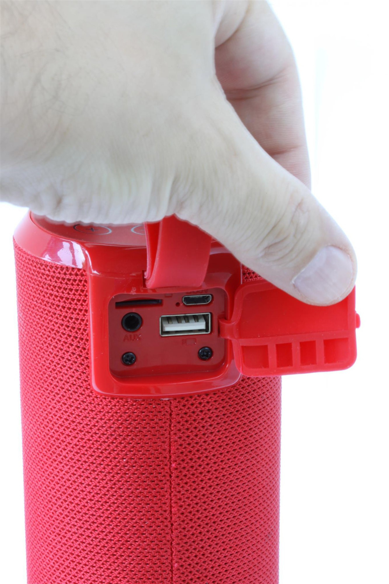 Techly Portable Bluetooth Tube Speaker with FM Radio MicroSD Reader USB – image 9