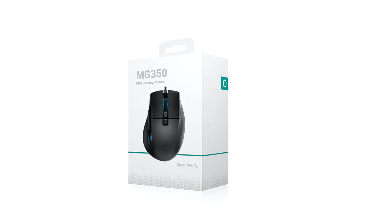 Mouse Gamer Deepcool MG350 - Alámbrico - 8 Botones - Diestro - R-MG350-BKDUNN-G