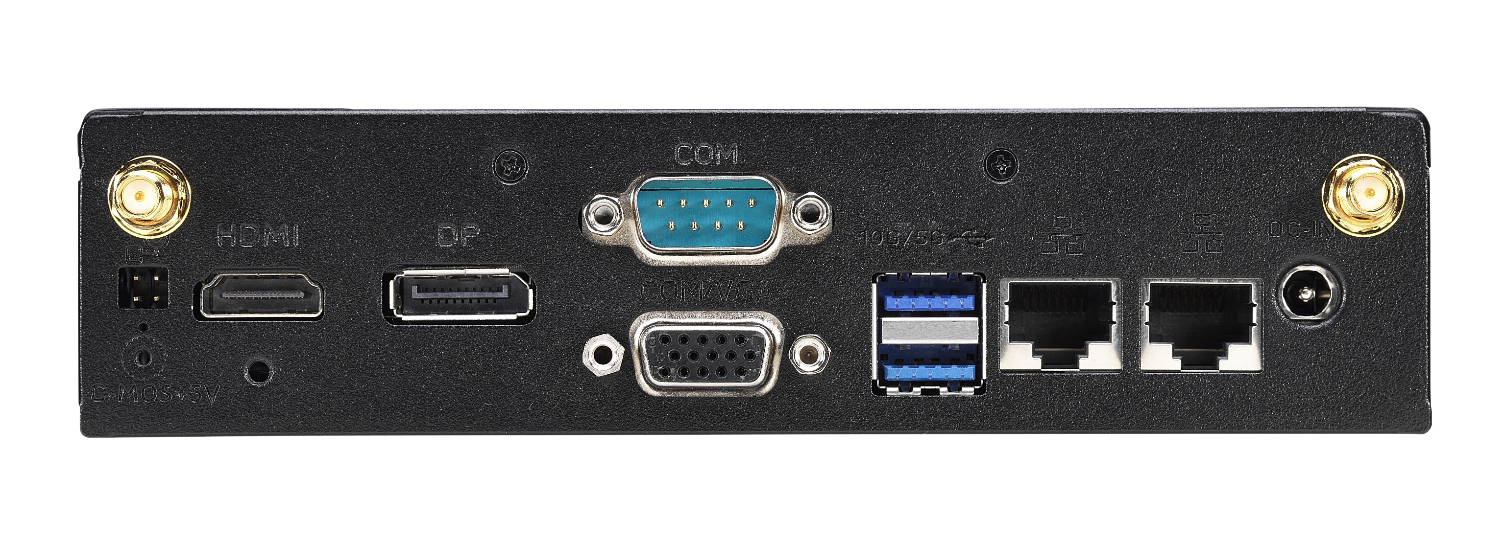 Shuttle XPC slim Barebone DS20UV2, Celeron 5205U, 1xHDMI, 1xDP, 1xVGA, 2xLAN (1xGbit, 1×2.5Gbit), 1xCOM, 8xUSB, fanless, 24/7 permanent operation image 6