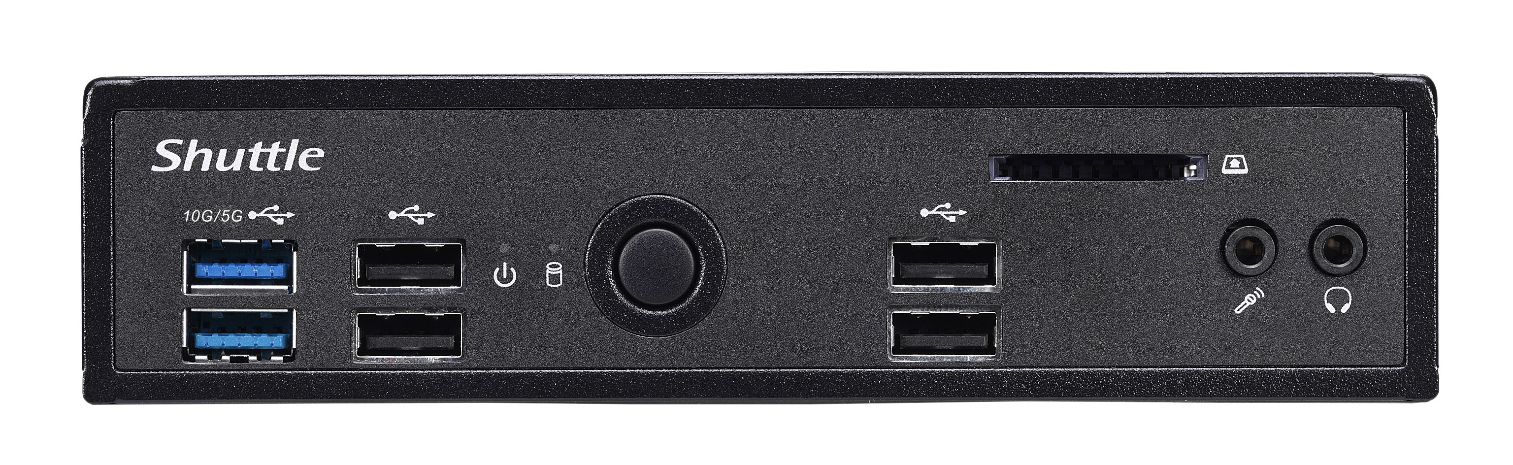 Shuttle XPC slim Barebone DS20UV2, Celeron 5205U, 1xHDMI, 1xDP, 1xVGA, 2xLAN (1xGbit, 1×2.5Gbit), 1xCOM, 8xUSB, fanless, 24/7 permanent operation image 7