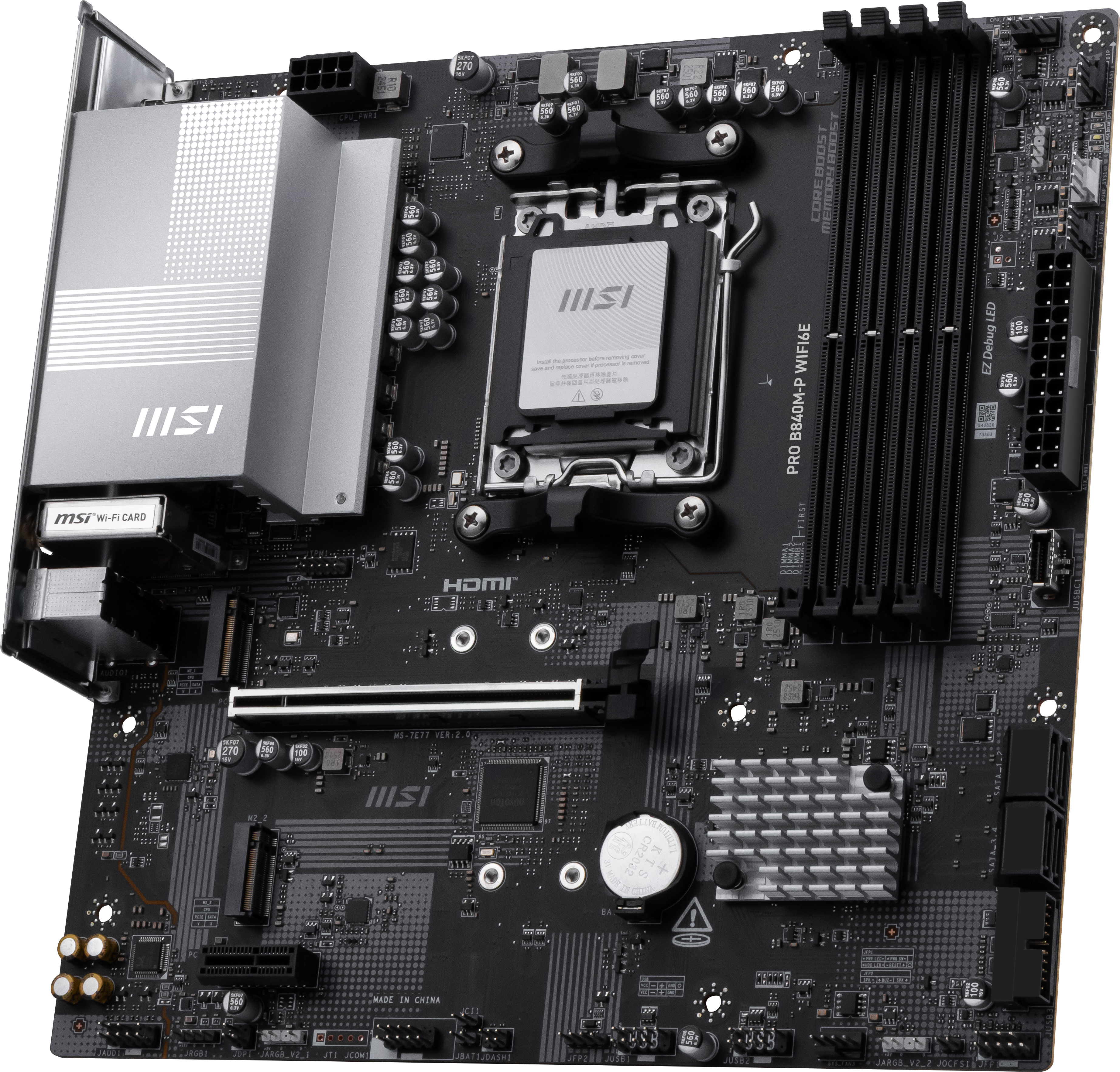 MotherBoard MSI PRO B840M-P WIFI6E