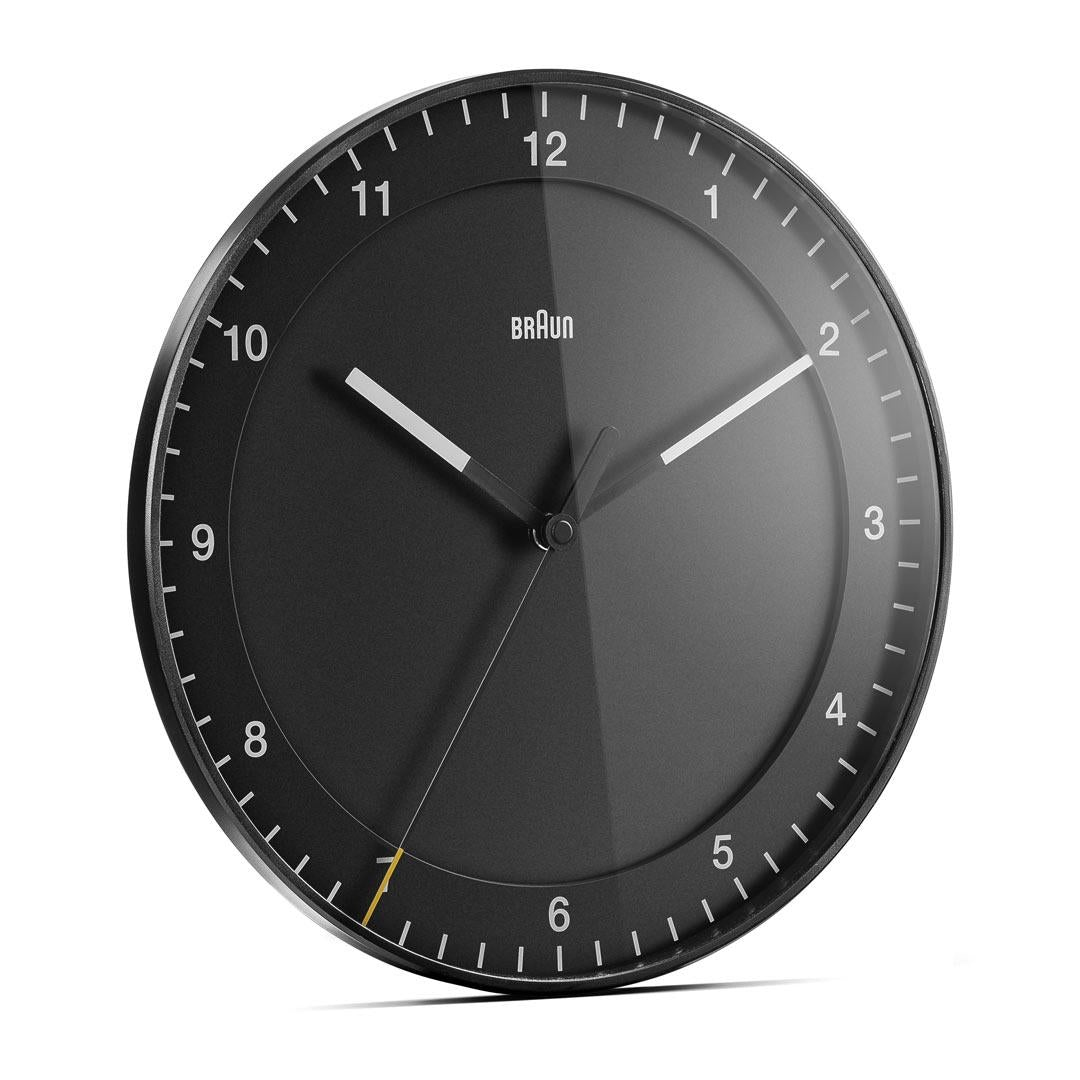 Braun BC17B orologio da parete e da tavolo Orologio al quarzo Rotondo Nero