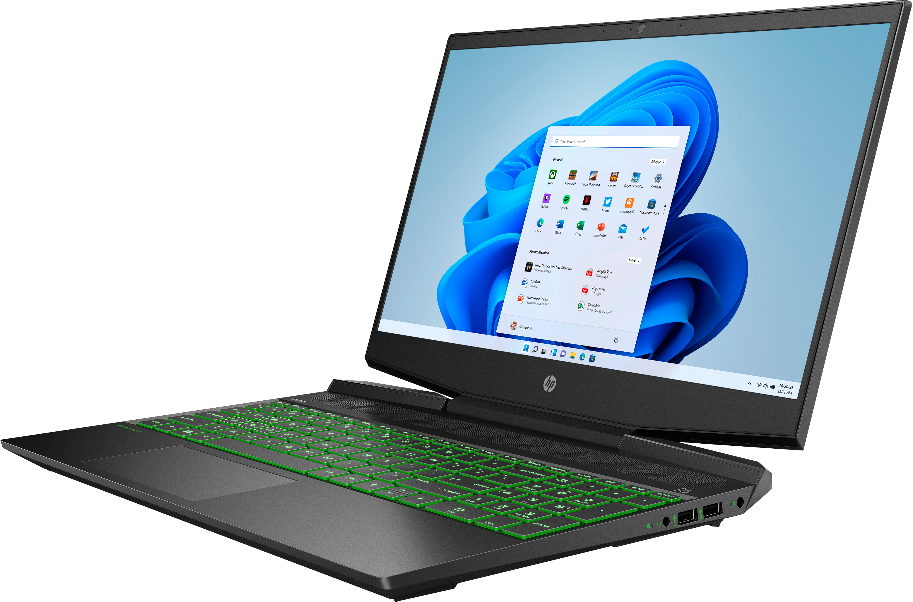 HP Pavilion Gaming 15-dk2060na Intel® Core™ i5 i5-11300H Laptop 39.6 cm (15.6″) Full HD 8 GB DDR4-SDRAM 512 GB SSD NVIDIA® GeForce® GTX 1650 Wi-Fi 6 (802.11ax) Windows 11 Home Black image 2