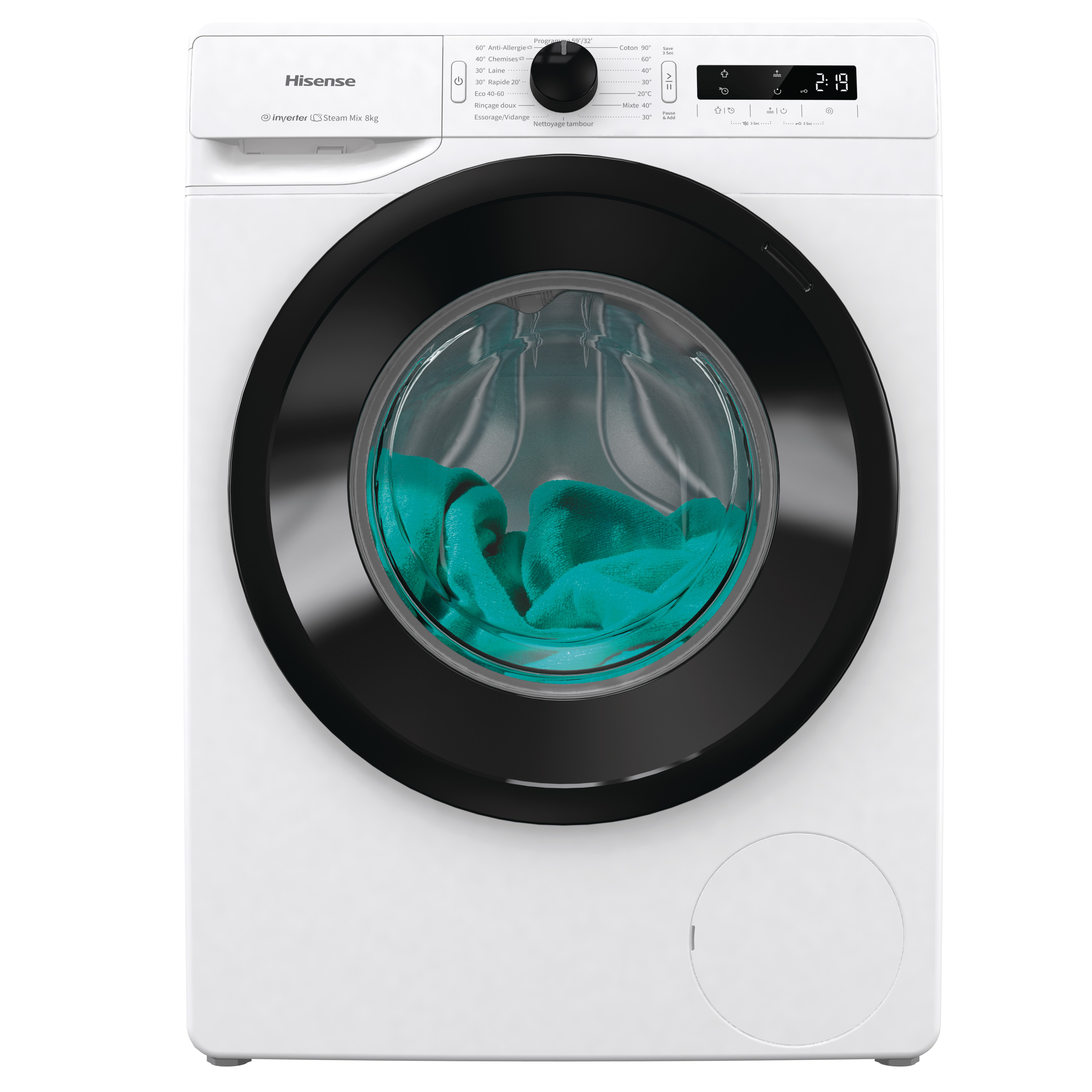 Hisense WFGP80143VM — vue 1 sur 8