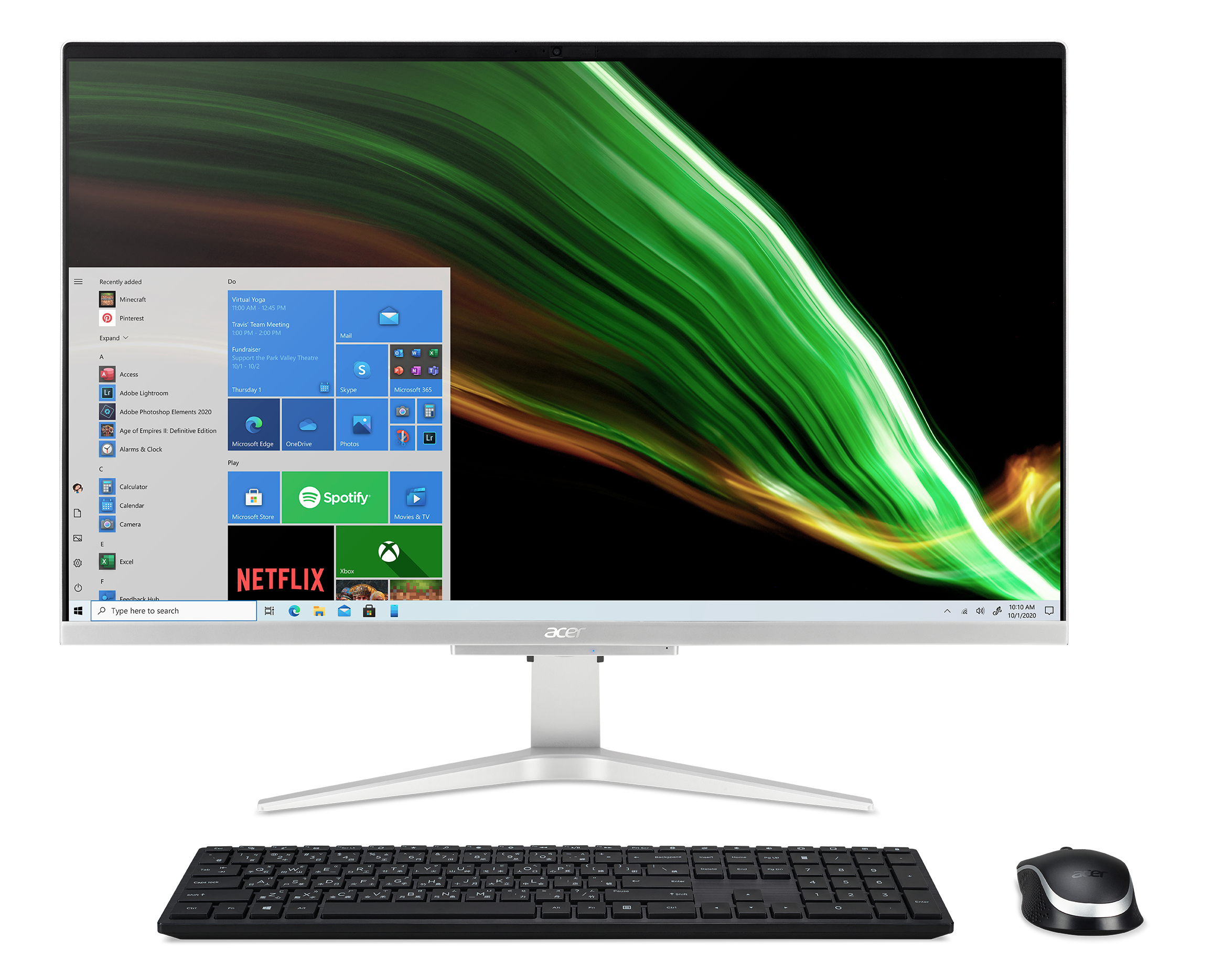 Acer Aspire C27-1655 I76101 NL Intel® Core™ i7 i7-1165G7 68.6 cm (27″) 1920 x 1080 pixels All-in-One PC 16 GB DDR4-SDRAM 512 GB SSD NVIDIA GeForce MX330 Windows 11 Home Wi-Fi 6 (802.11ax) Black, Silver image 1