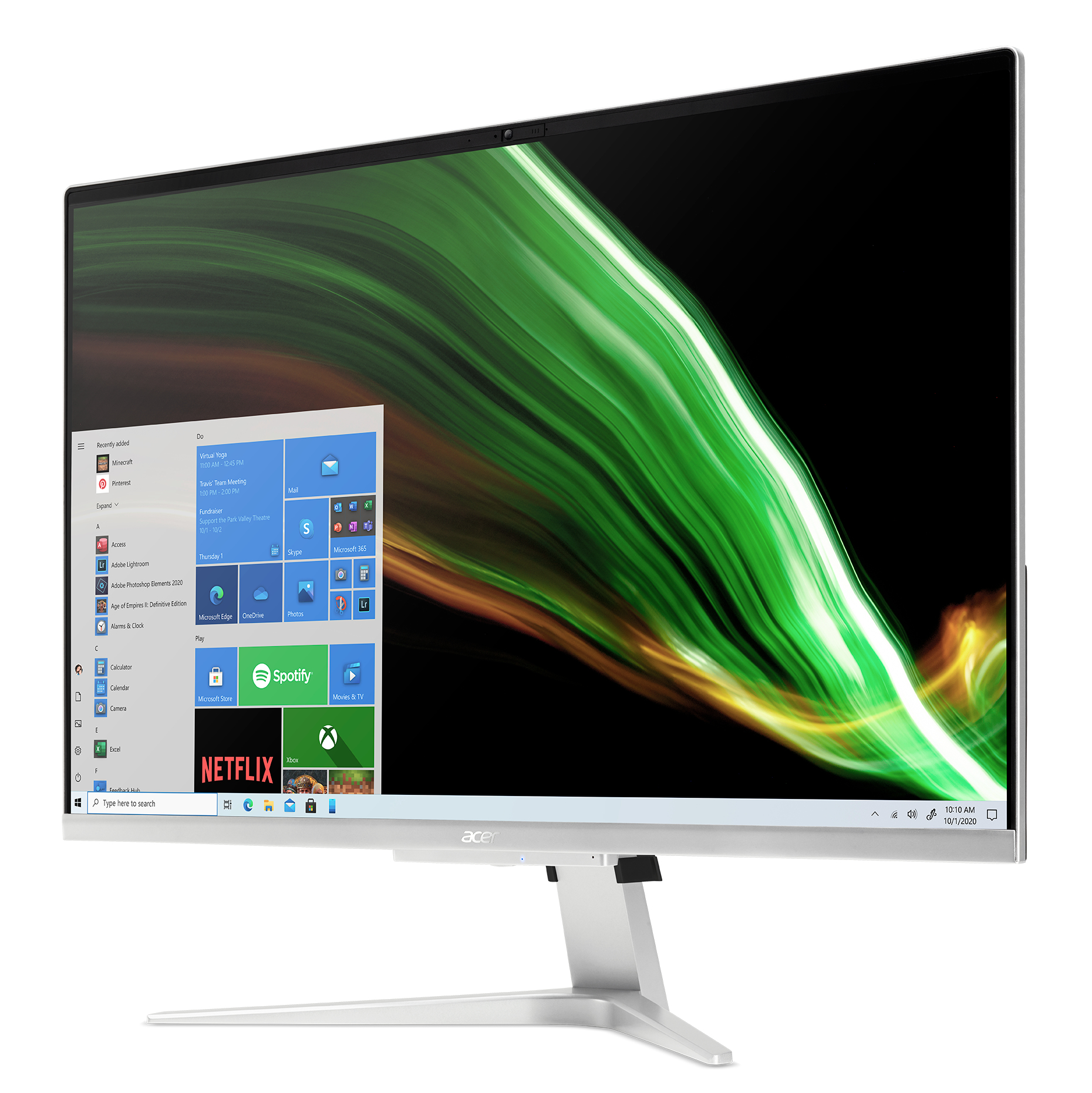 Acer Aspire C27-1655 I76101 NL Intel® Core™ i7 i7-1165G7 68.6 cm (27″) 1920 x 1080 pixels All-in-One PC 16 GB DDR4-SDRAM 512 GB SSD NVIDIA GeForce MX330 Windows 11 Home Wi-Fi 6 (802.11ax) Black, Silver image 4