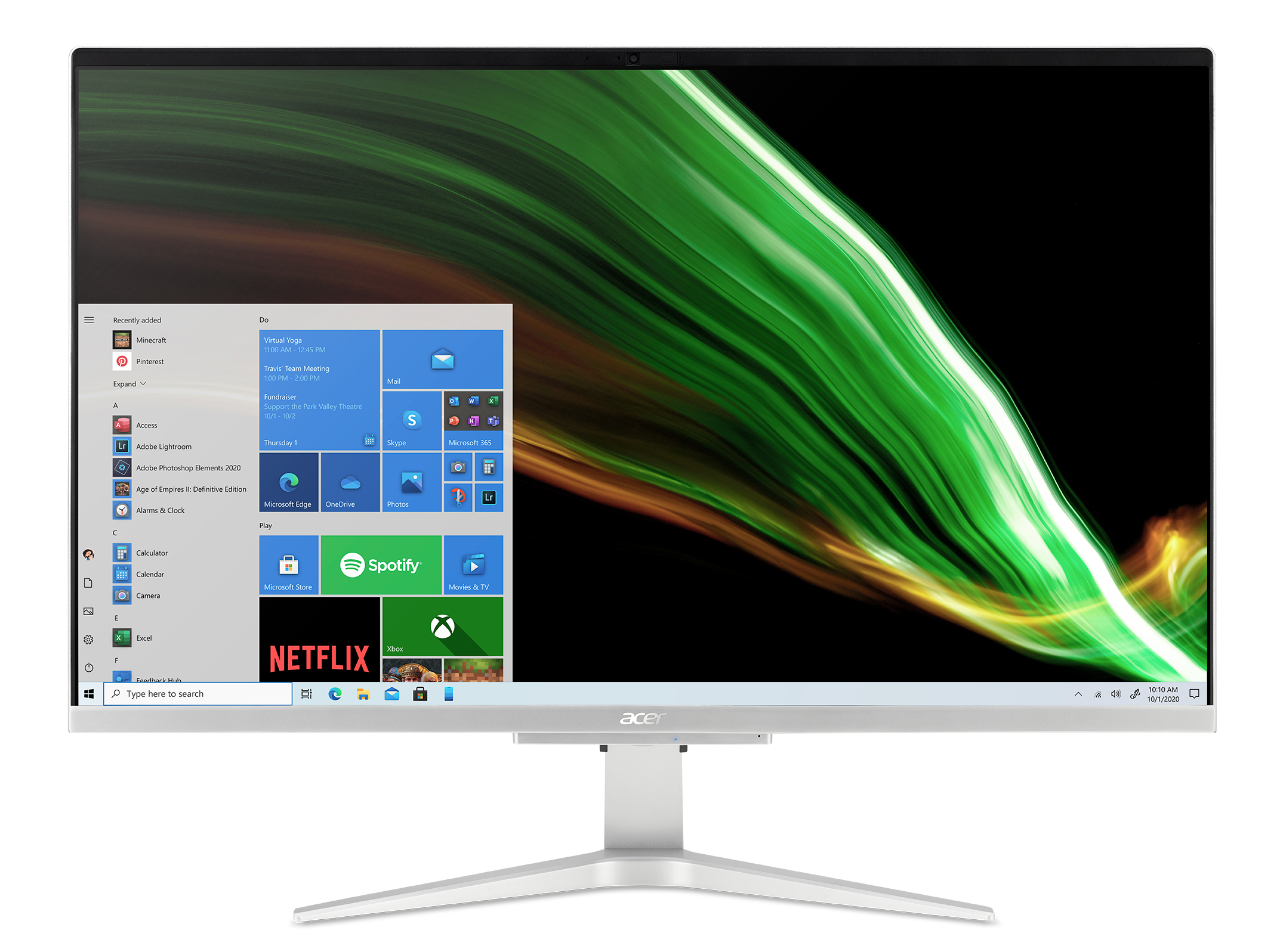 Acer Aspire C27-1655 I76101 NL Intel® Core™ i7 i7-1165G7 68.6 cm (27″) 1920 x 1080 pixels All-in-One PC 16 GB DDR4-SDRAM 512 GB SSD NVIDIA GeForce MX330 Windows 11 Home Wi-Fi 6 (802.11ax) Black, Silver image 2