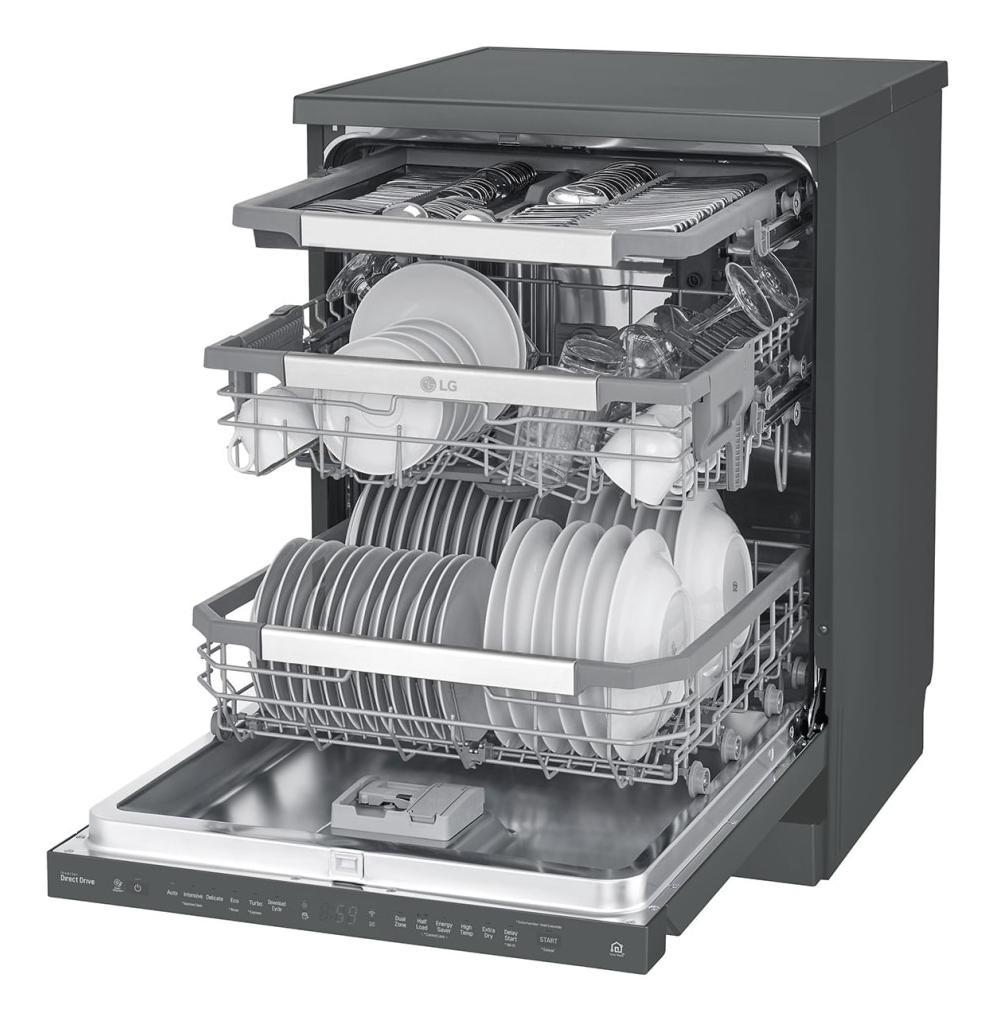 LG XD3A15MB dishwasher Freestanding 15 place settings – image 9