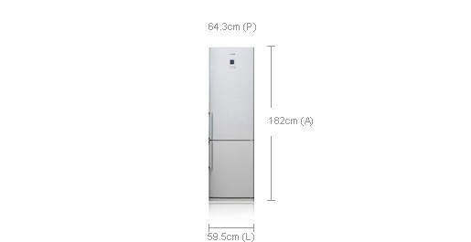 Samsung RL38HGSW 301 L White – image 2