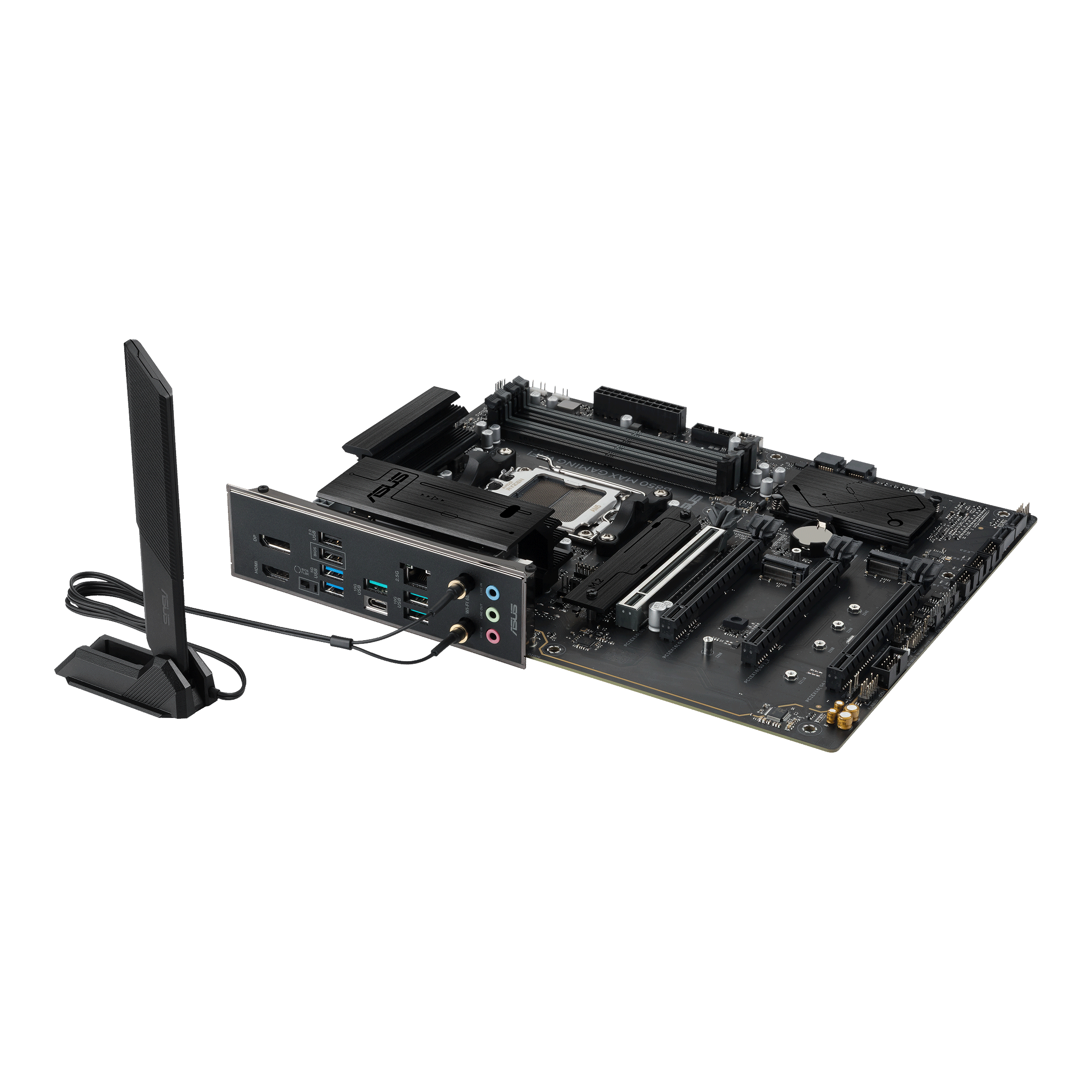 ASUS B850 MAX GAMING WIFI                 (AMD,AM5,DDR5,ATX) Mainboards AMD
