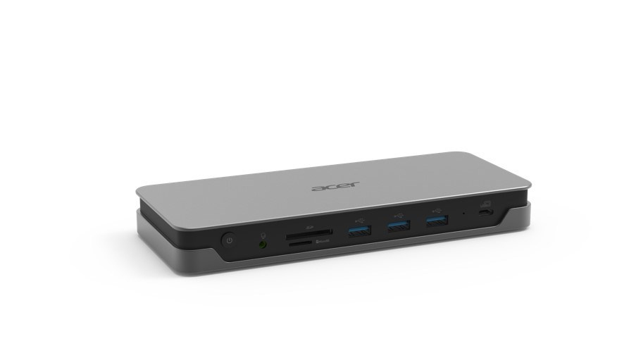 Acer USB Type-C Gen1 Dock with EU power cord, ADK230 Dockingstation