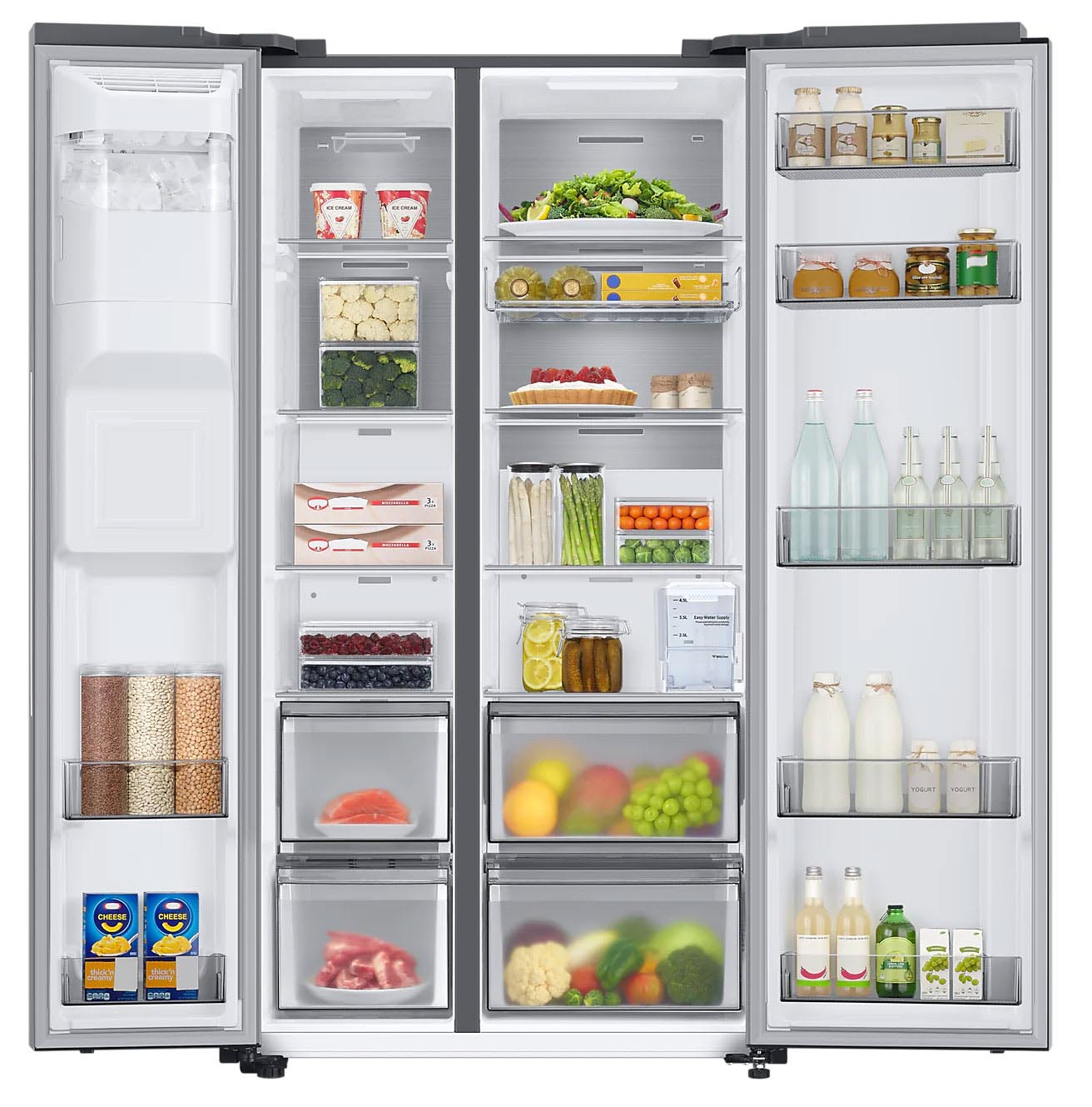 Samsung RS6GA854CSL/EG side-by-side refrigerator Freestanding – image 6