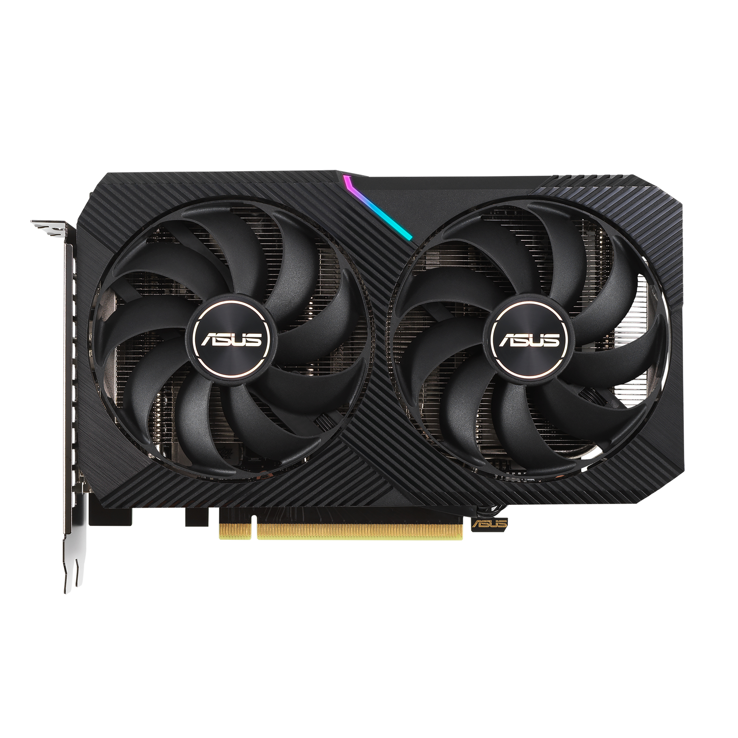 Tarjeta video asus nvidia rtx3050 oc 8gb doble ventilador ddr6 pcie x16 4.0 hdmi3x dp doble altura atx gama alta gaming