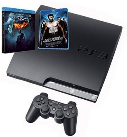 Sony Interactive Entertainment PlayStation 3 Slim 250GB + Batman: The Dark Knight + X-Men Origins: Wolverine – image 1
