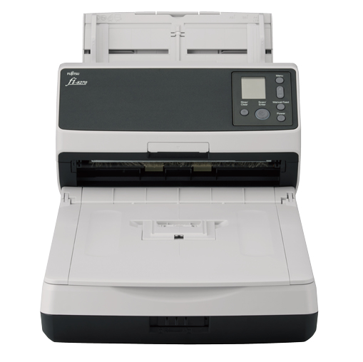 Fujitsu fi-8270 ADF + scanner med manuell matning 600 x 600 DPI A4 Svart, Grå